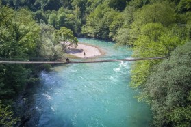 The Neretva River in Bosnia & Herzegovina is representative of the inherent natural beauty of the Balkan Rivers.